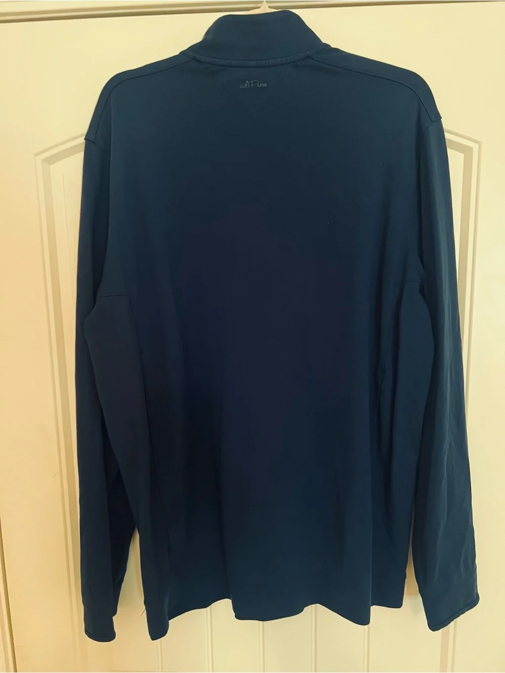 Adidas Men’s Pebble Beach Golf Links 1/4 Zip Pullover Navy Blue Sz L